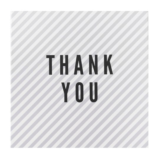 Heirloom book with thank you cover