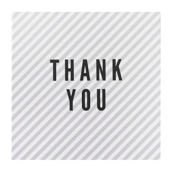 Heirloom book with thank you cover